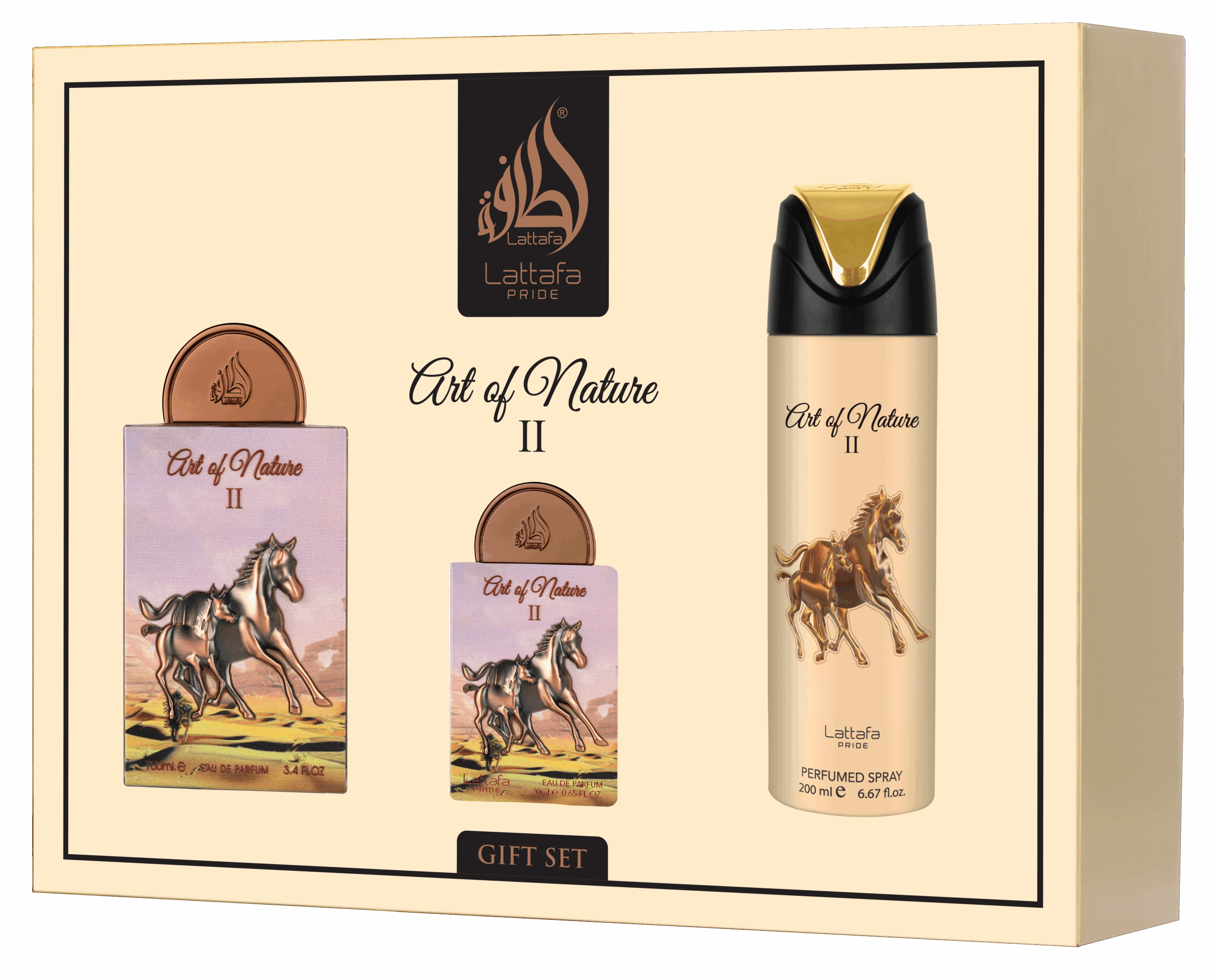 Giftset Art Of Nature II -3pc | Best Lattafa Perfumes for Men