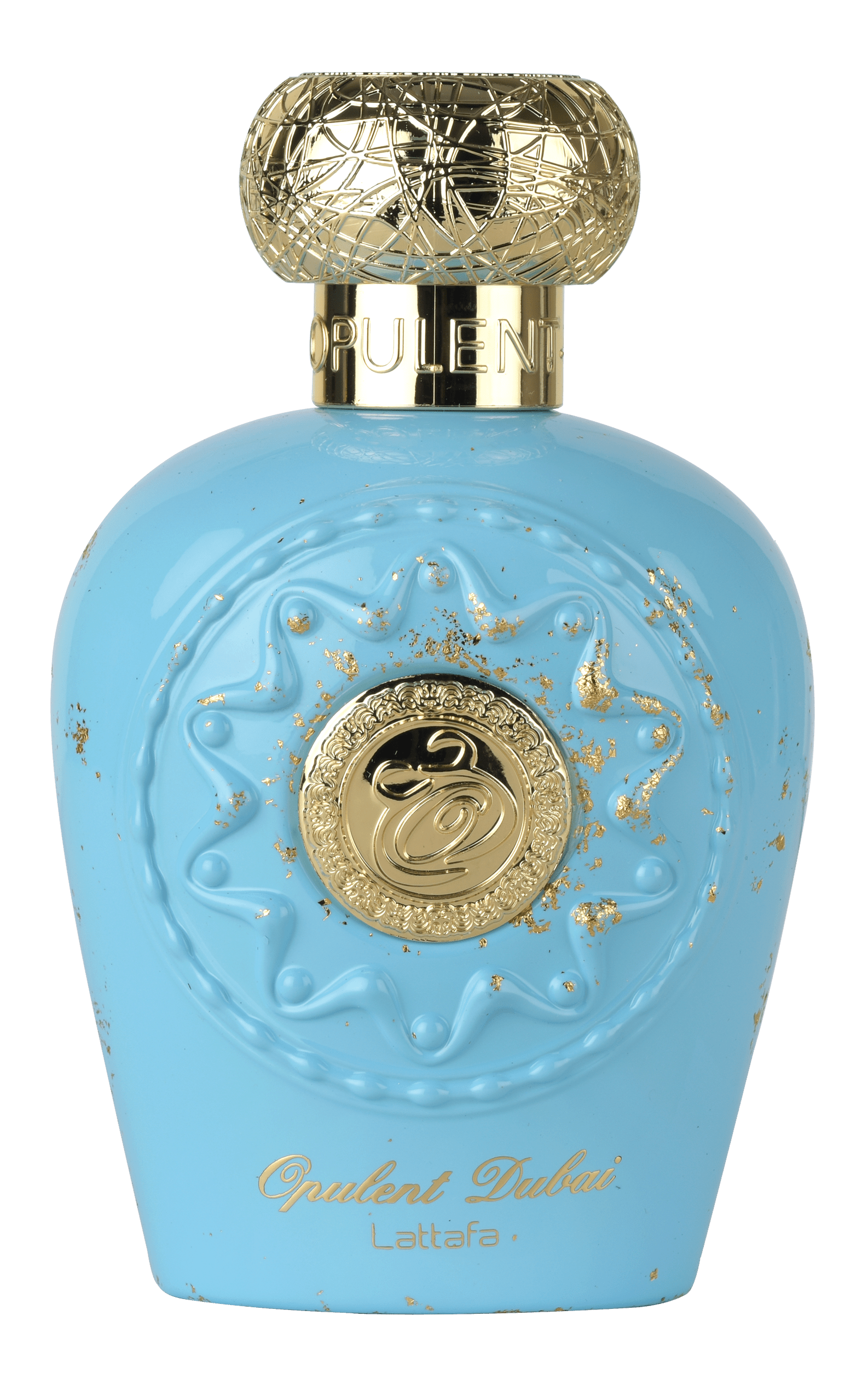Opulent Dubai perfume bottle
